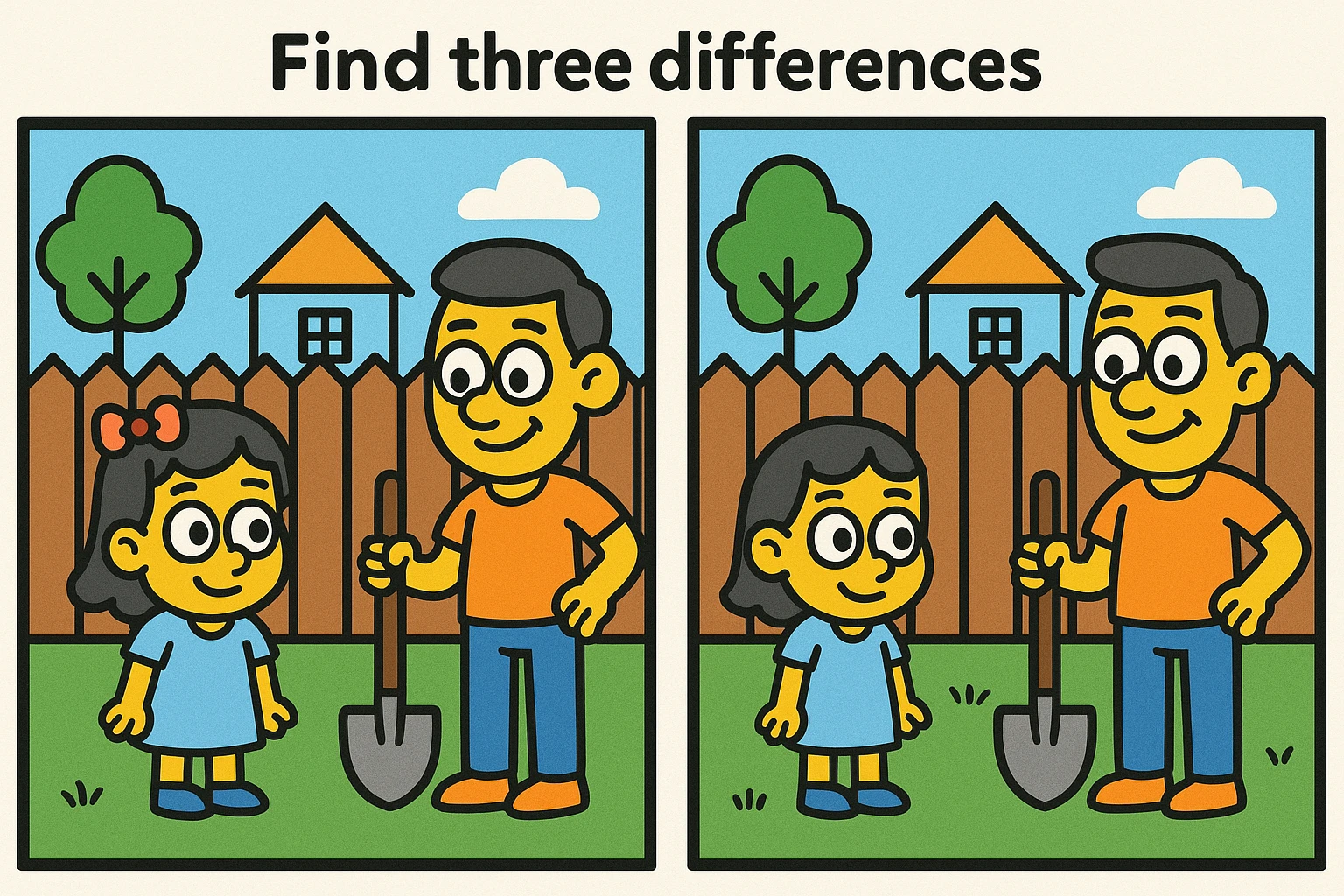 find three differences quiz make small three changes which are hard to notice emoji