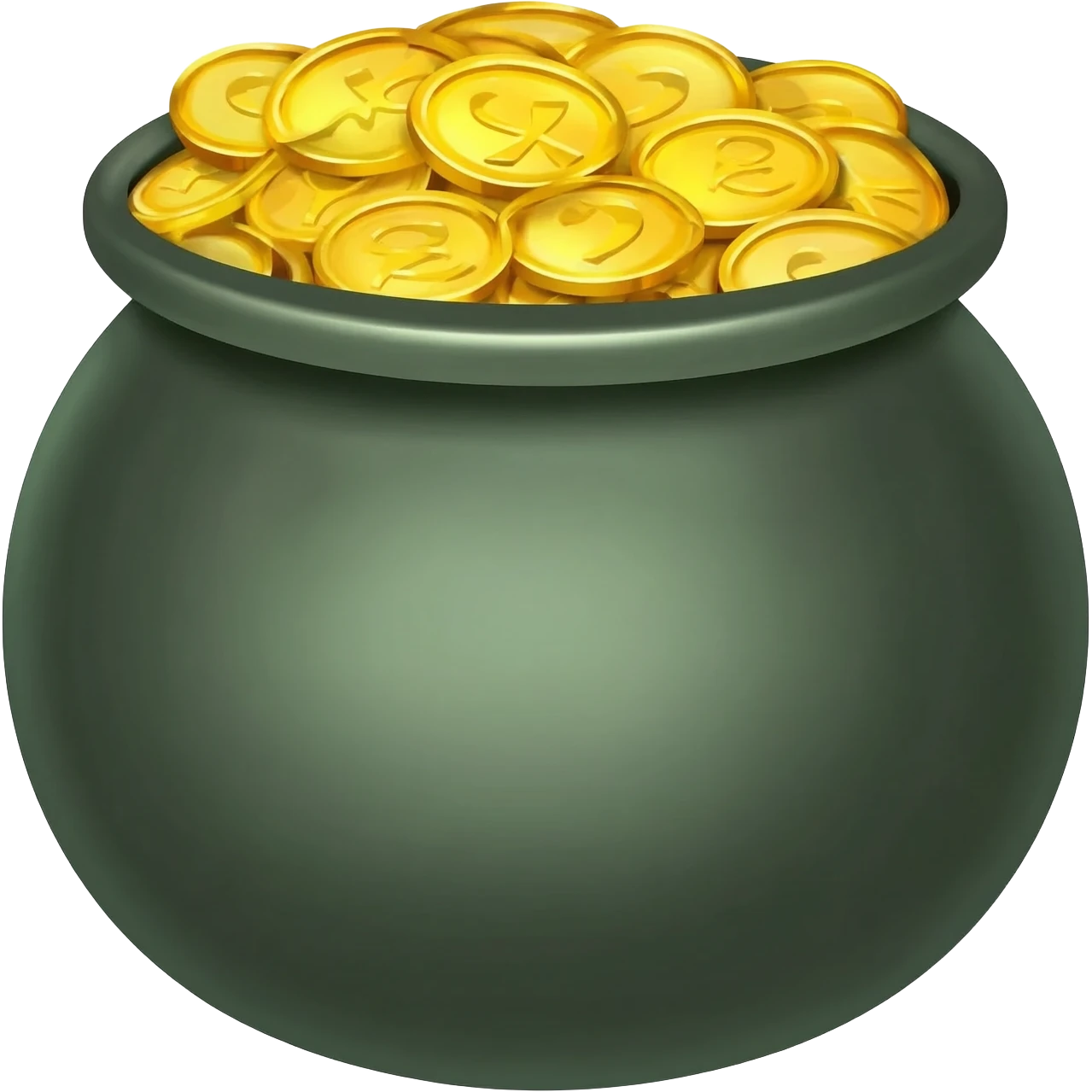 st patricks day pot of gold emoji