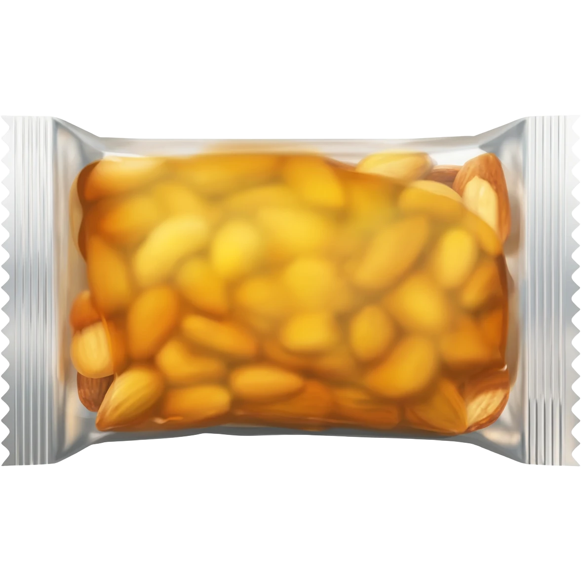 허니버터아몬드 190g 파우치를 아이폰 이모지로 만들어줘 emoji