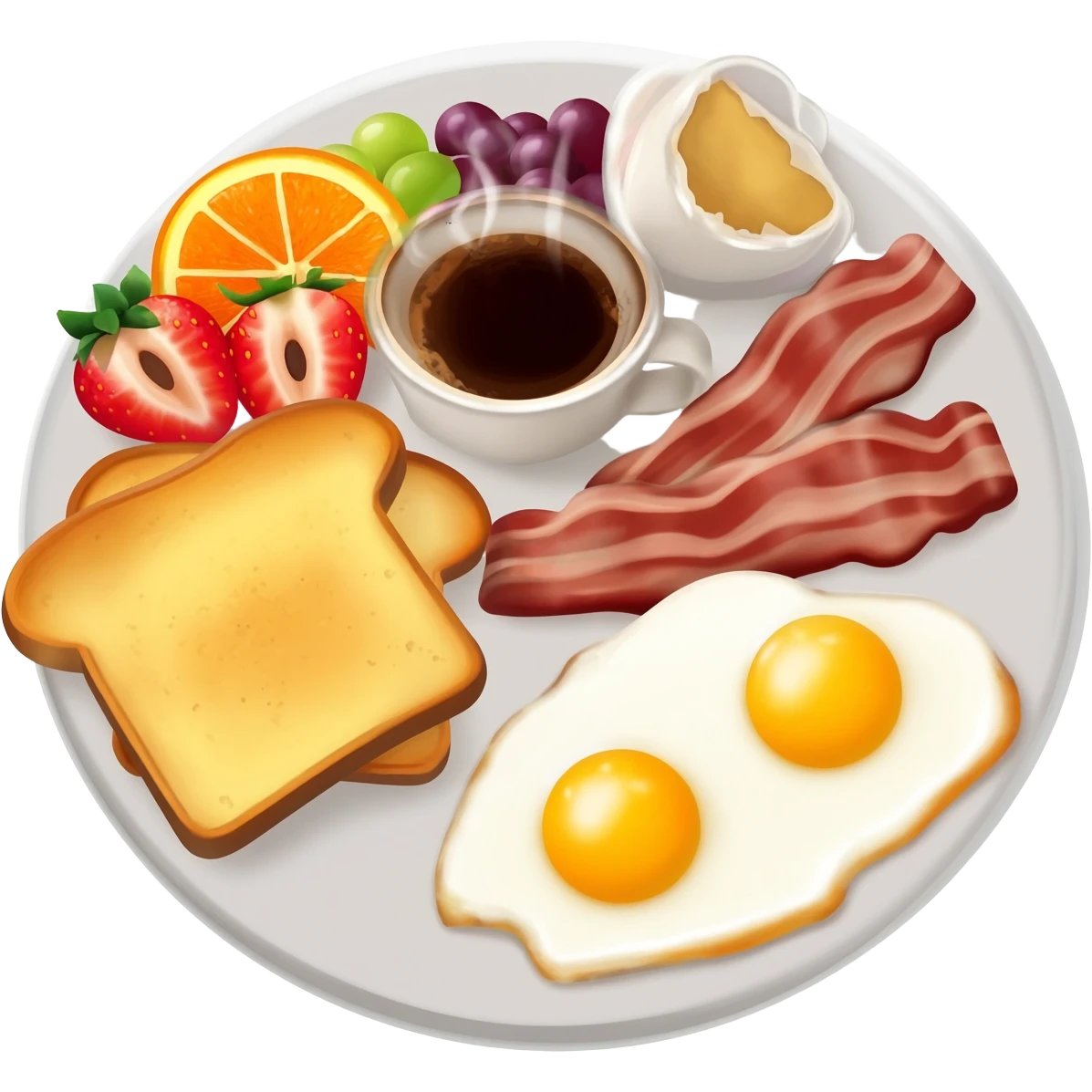 Breakfast platter emoji