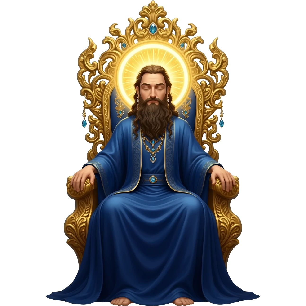 God on the throne emoji