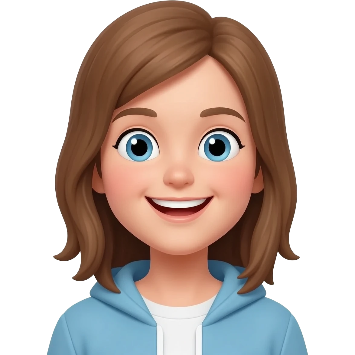 Funny girl emoji