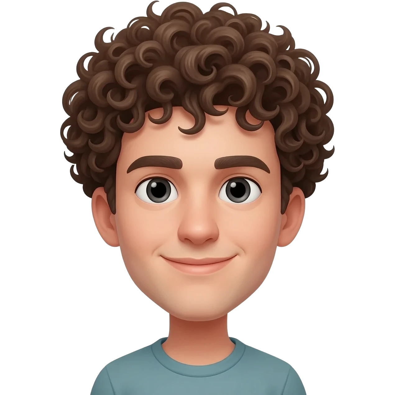 nerd emoji curly hair emoji