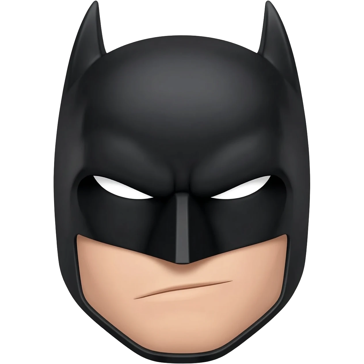 Batman face emoji
