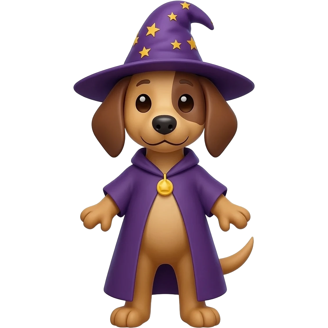 Dog wizard emoji