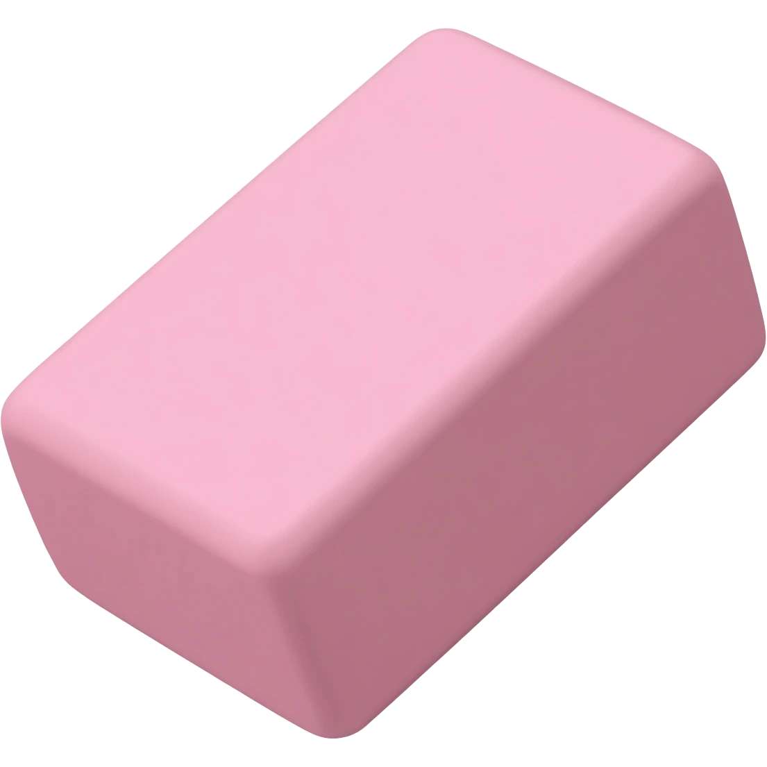 pastel pink yoga block emoji
