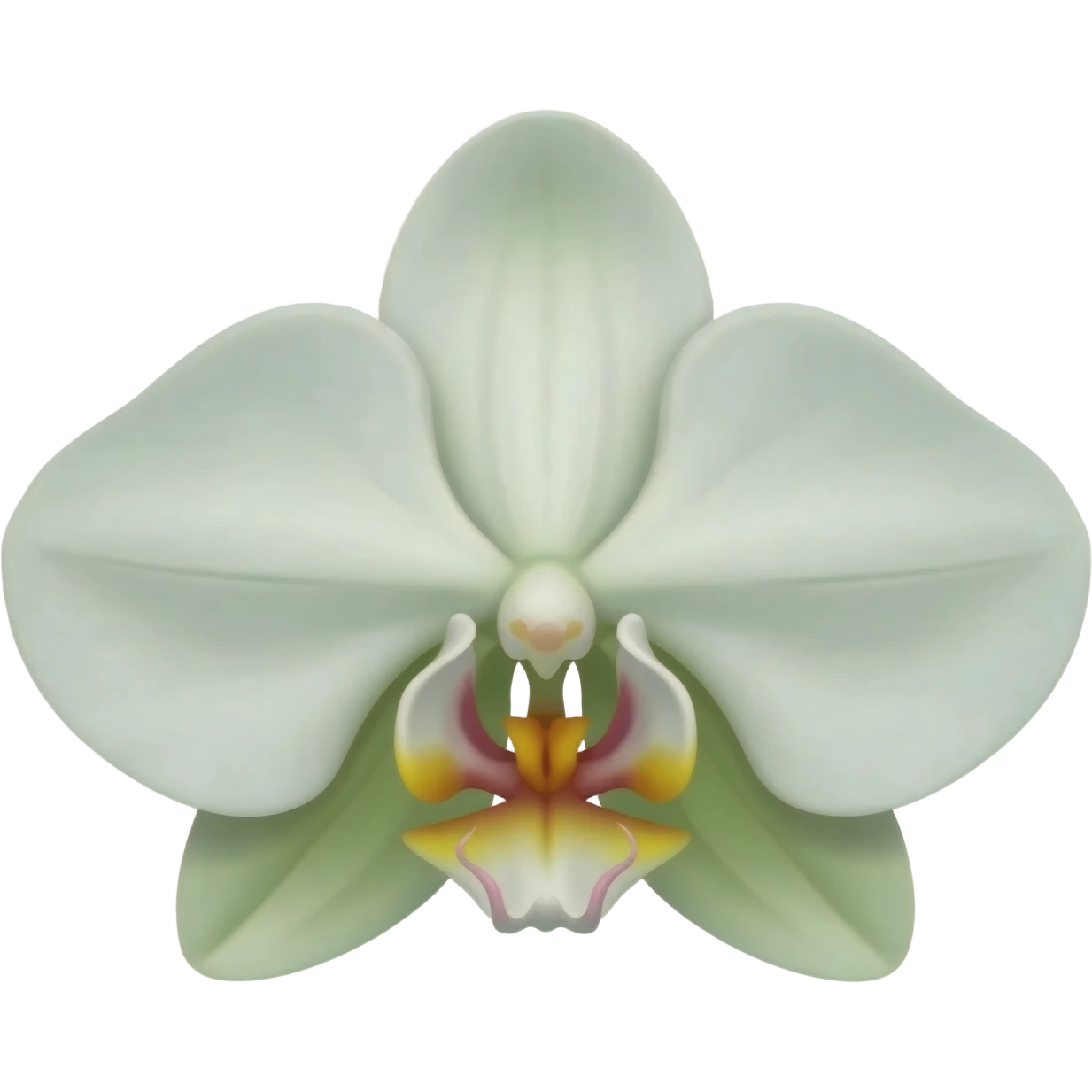 orchidée phalaenopsis blanc emoji