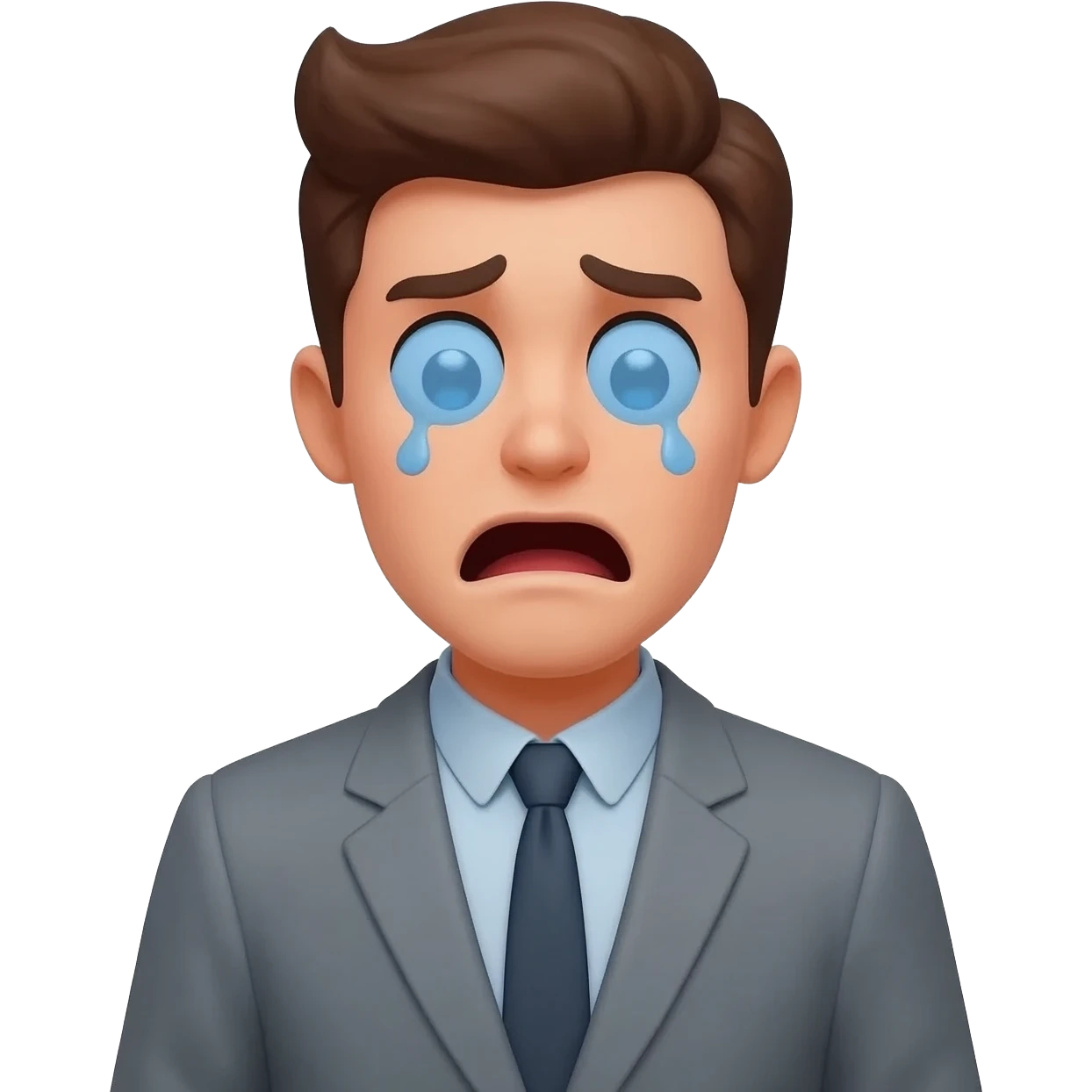 ai-bot writing and editing posts - seems stressed and in panic emoji