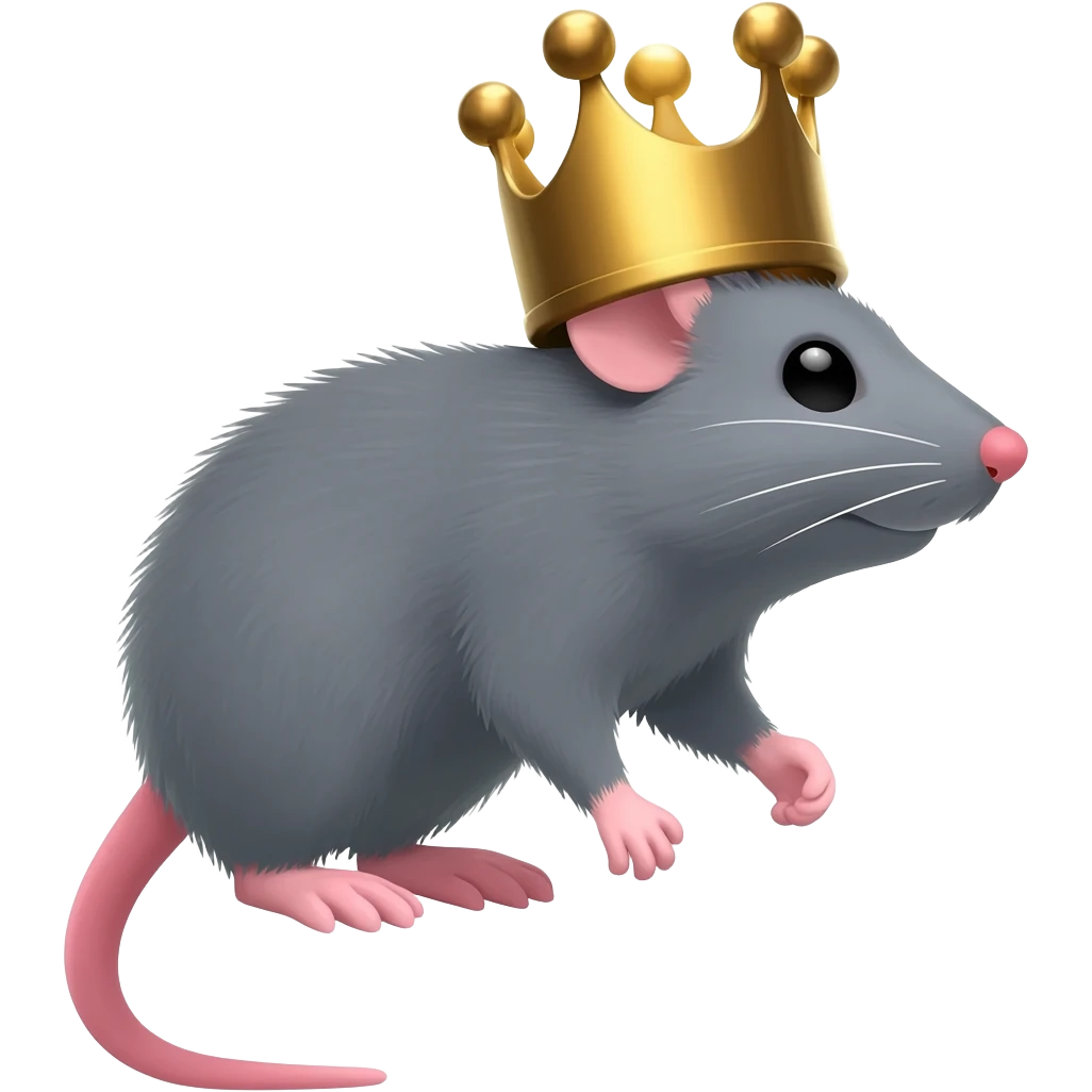 A king rat emoji