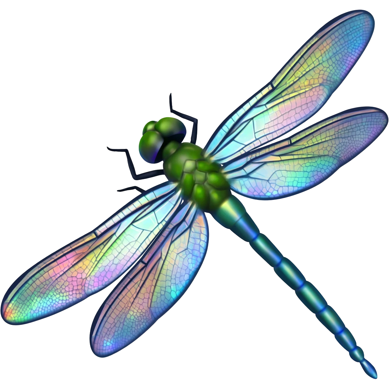 glowing dragonfly emoji