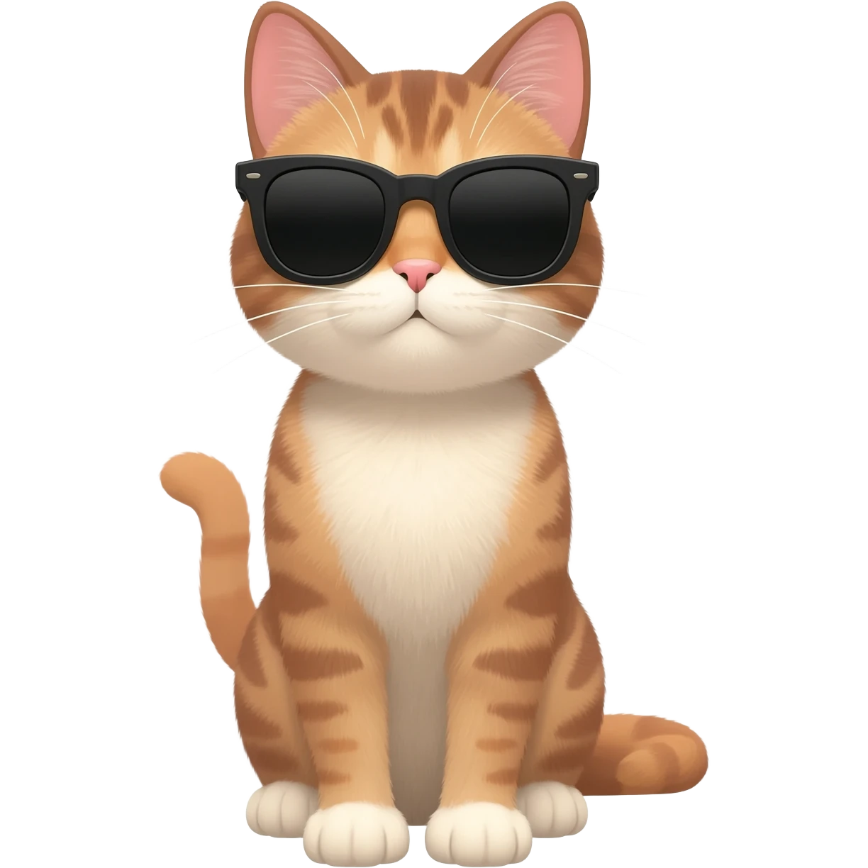 Cat wearing sunglasses emoji