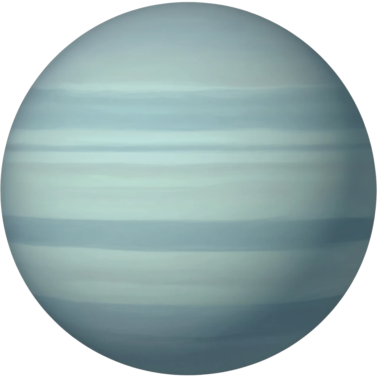 Uranus (the planet, not the surface, without the space)) emoji