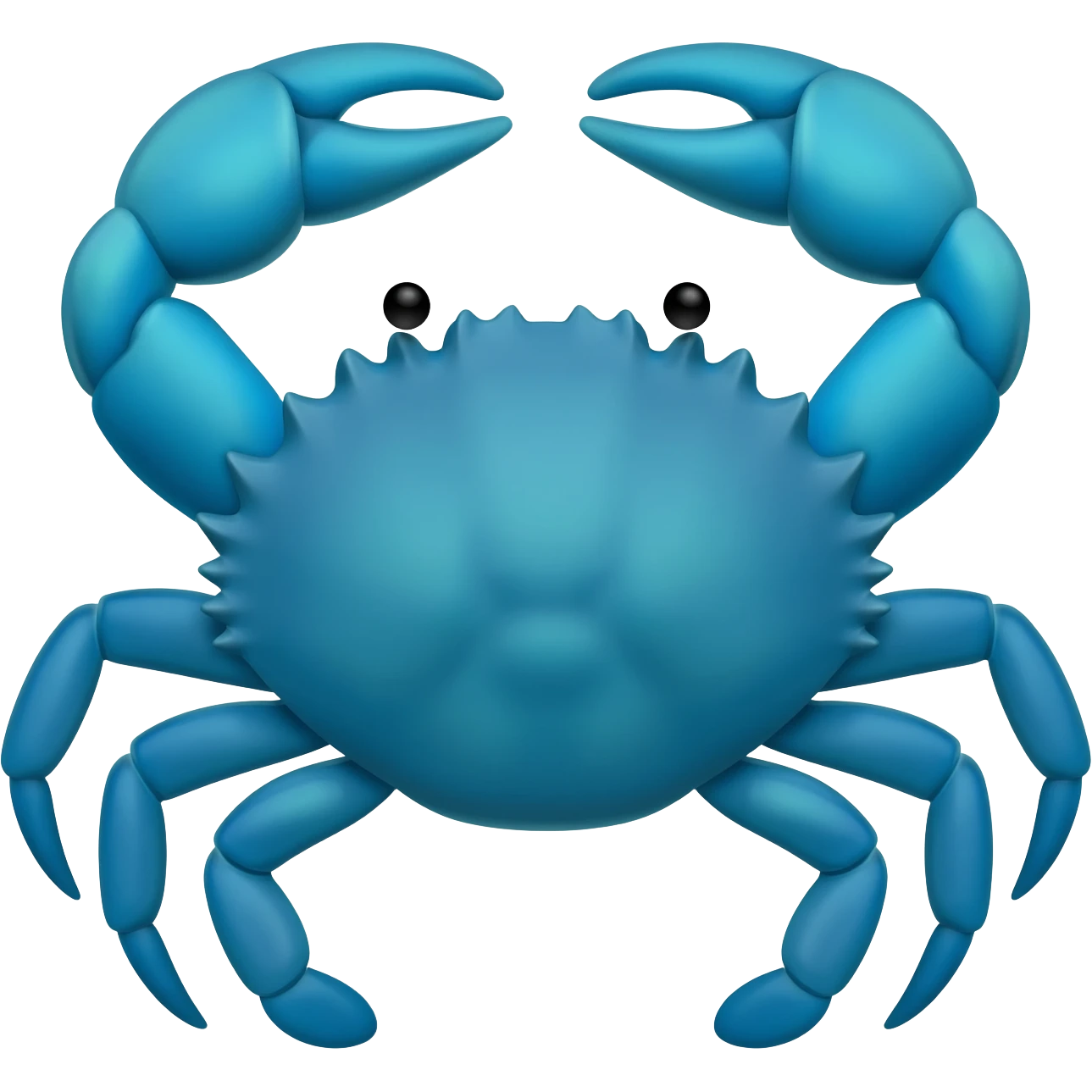 blue crab emoji