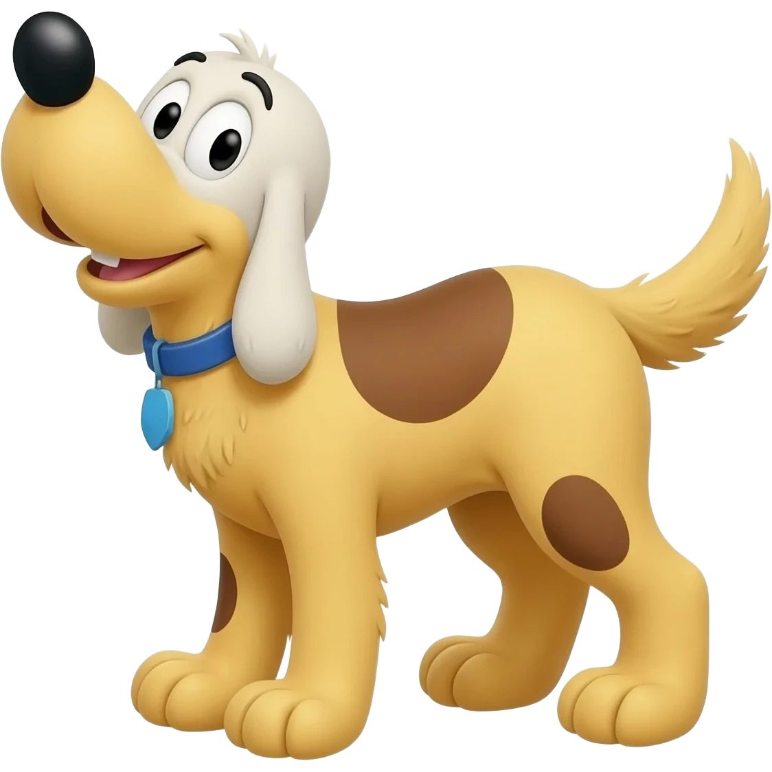 Goofy Dog Brazilian emoji