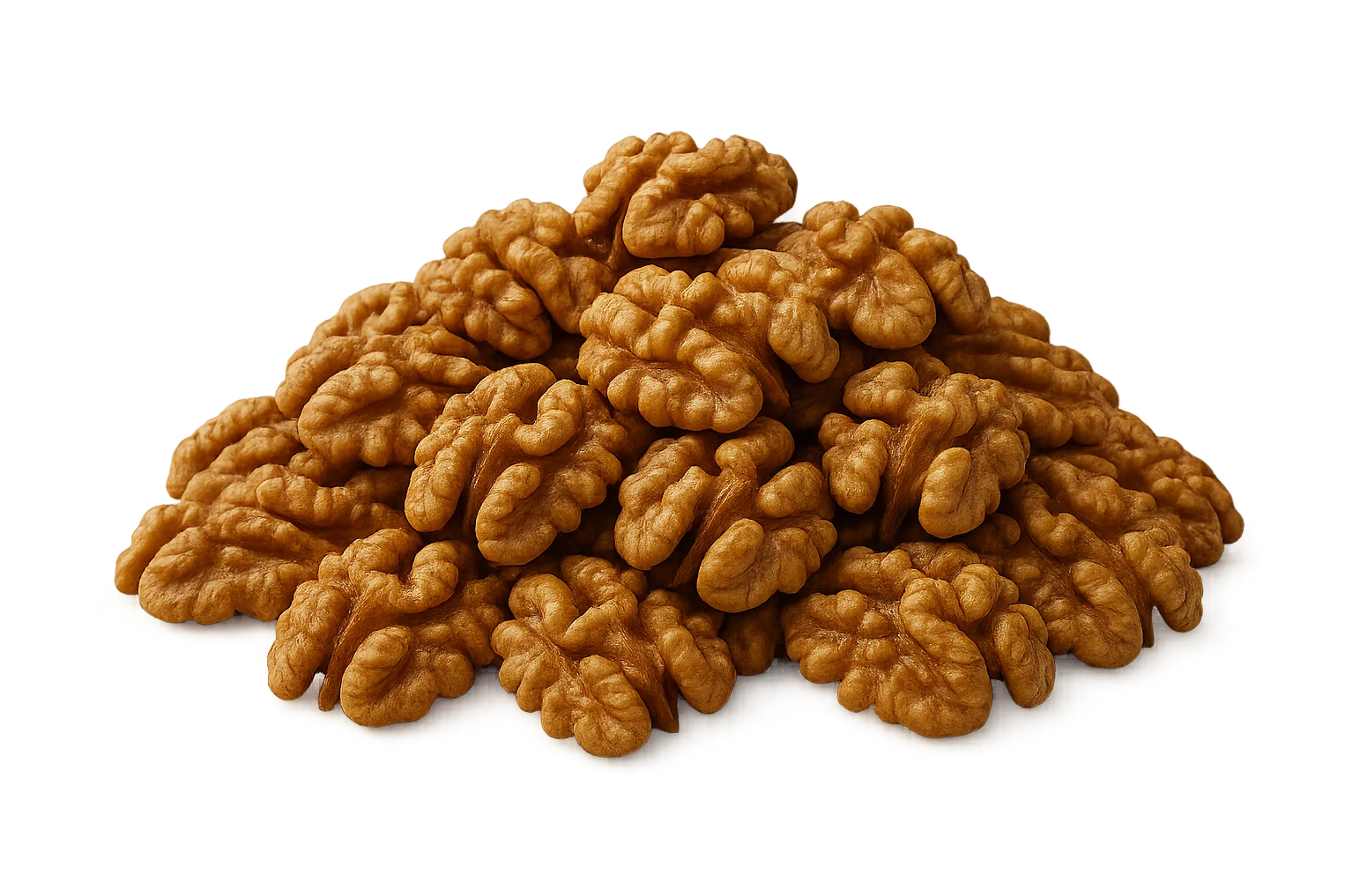 montagna di noci sbucciate, iperrealistici 4k emoji