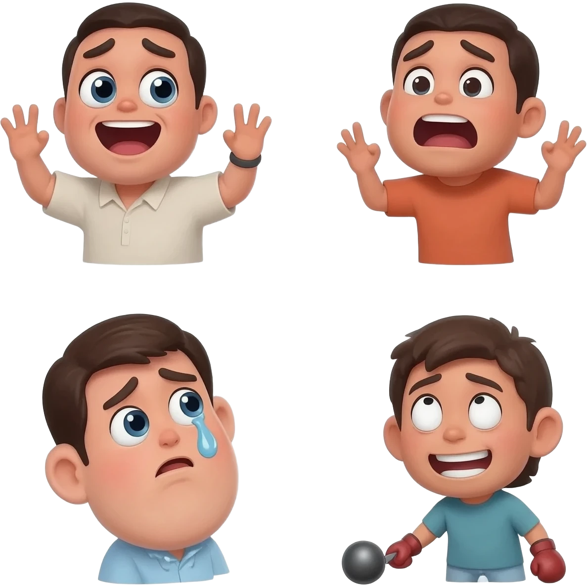 im makeing a family website and we have a famoji system trying to make some custom ones for hype like during  a stream or a movie or excited on a post or lonly scared happy and so on cooking ones action ones emoji
