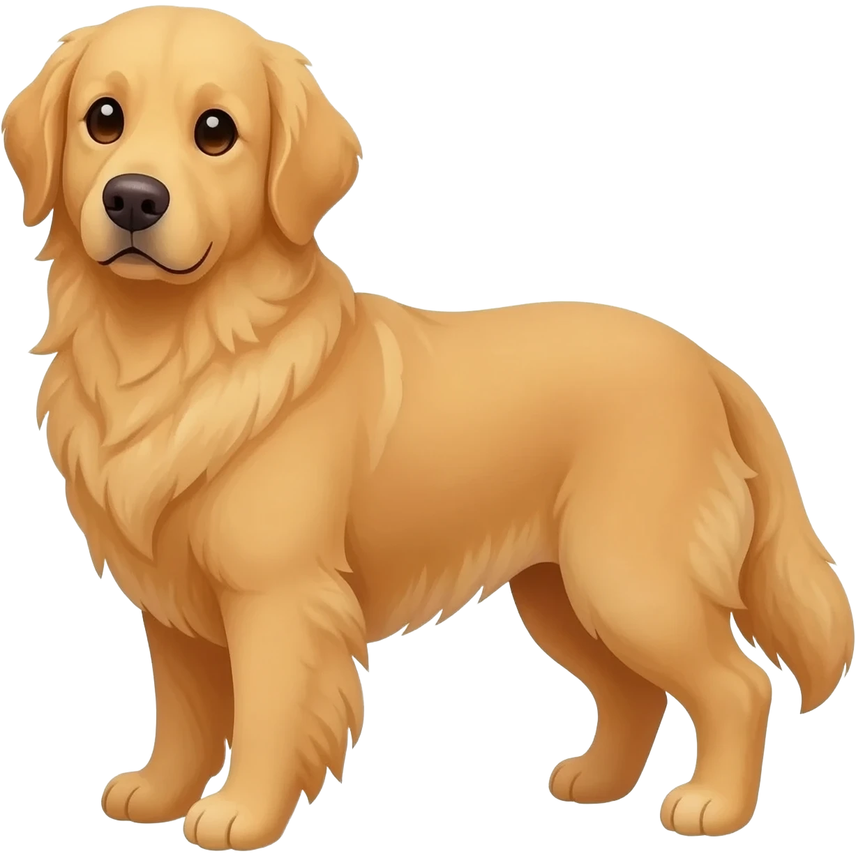 golden retriever emoji