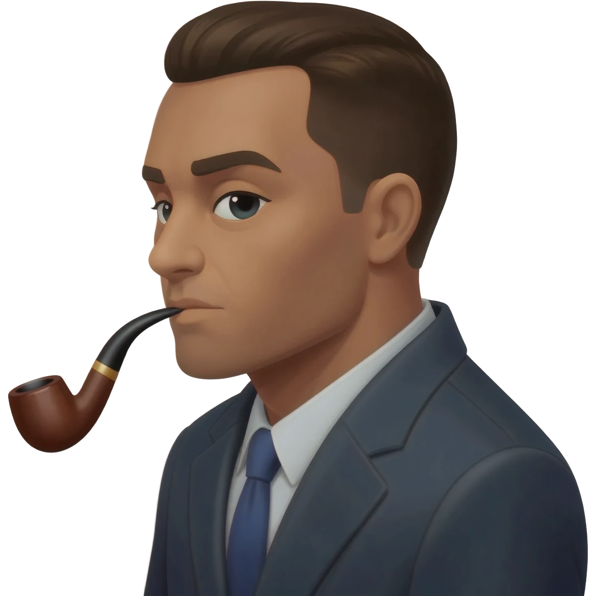 hombre jaguar fumando pipa emoji