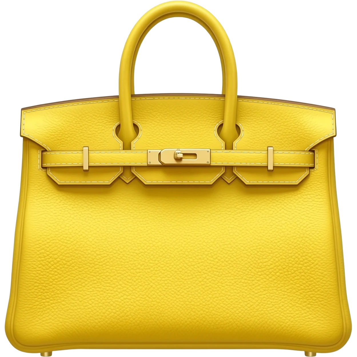 butter yellow matte birkin hermes bag emoji