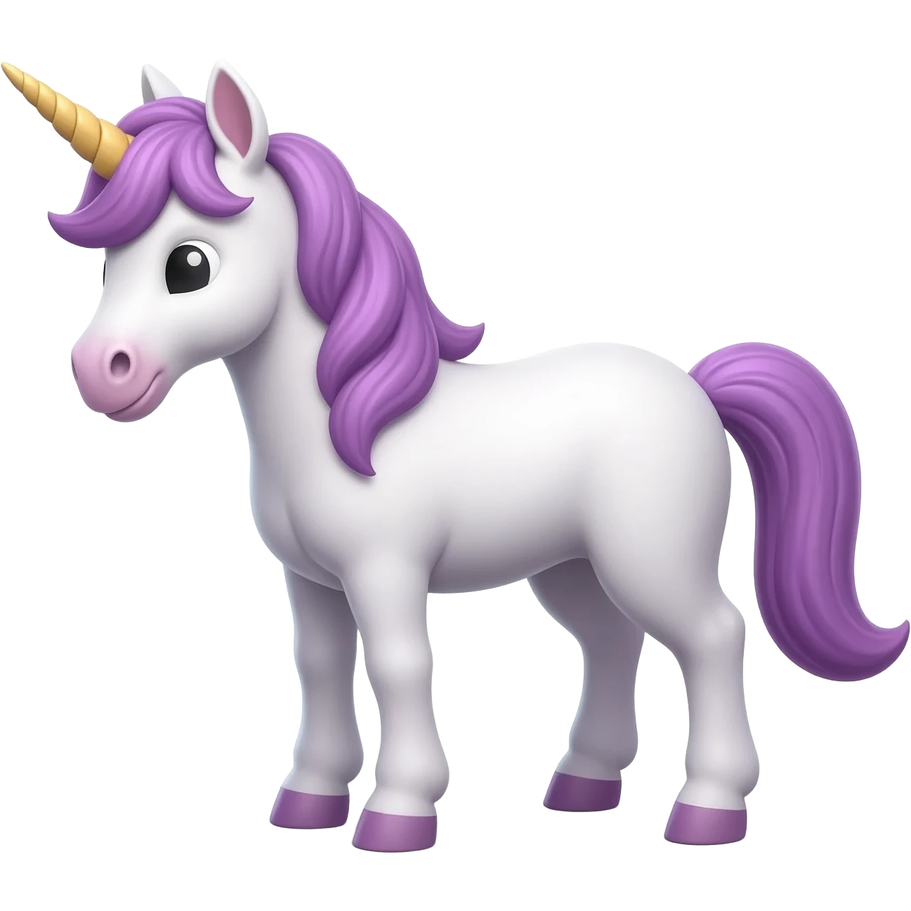 unicorn studying emoji