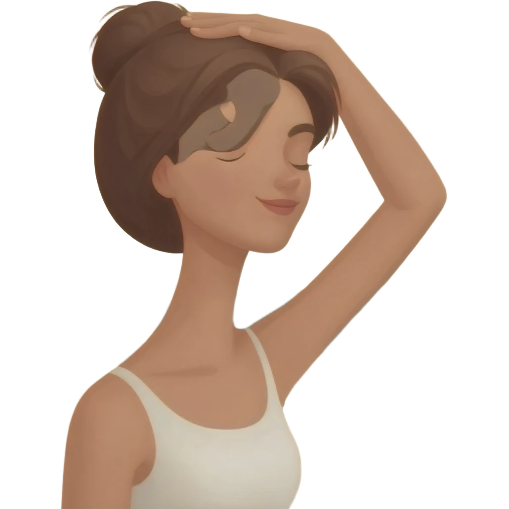 head massage in a luxury spa emoji