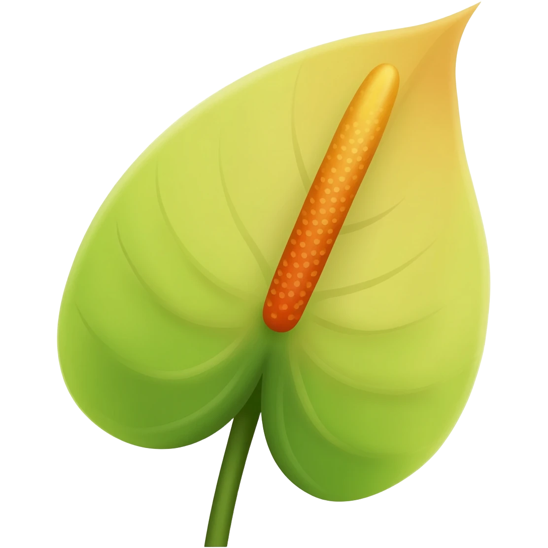 Anthurium andraeanum emoji