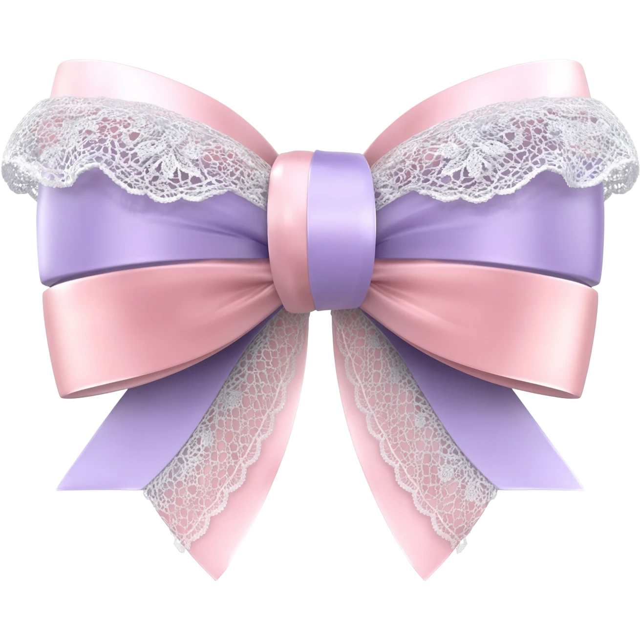 Balletcore aesthetic style isolated 3d rendering large bow, transparent background. Must be extremely detailed, a some style that matches Balletcore aesthetic using girly colors and feel,   appearing as though its real fabric of different kinds, 16 hd, 600 dpi, 5000x4000 (seed:::693017667) emoji