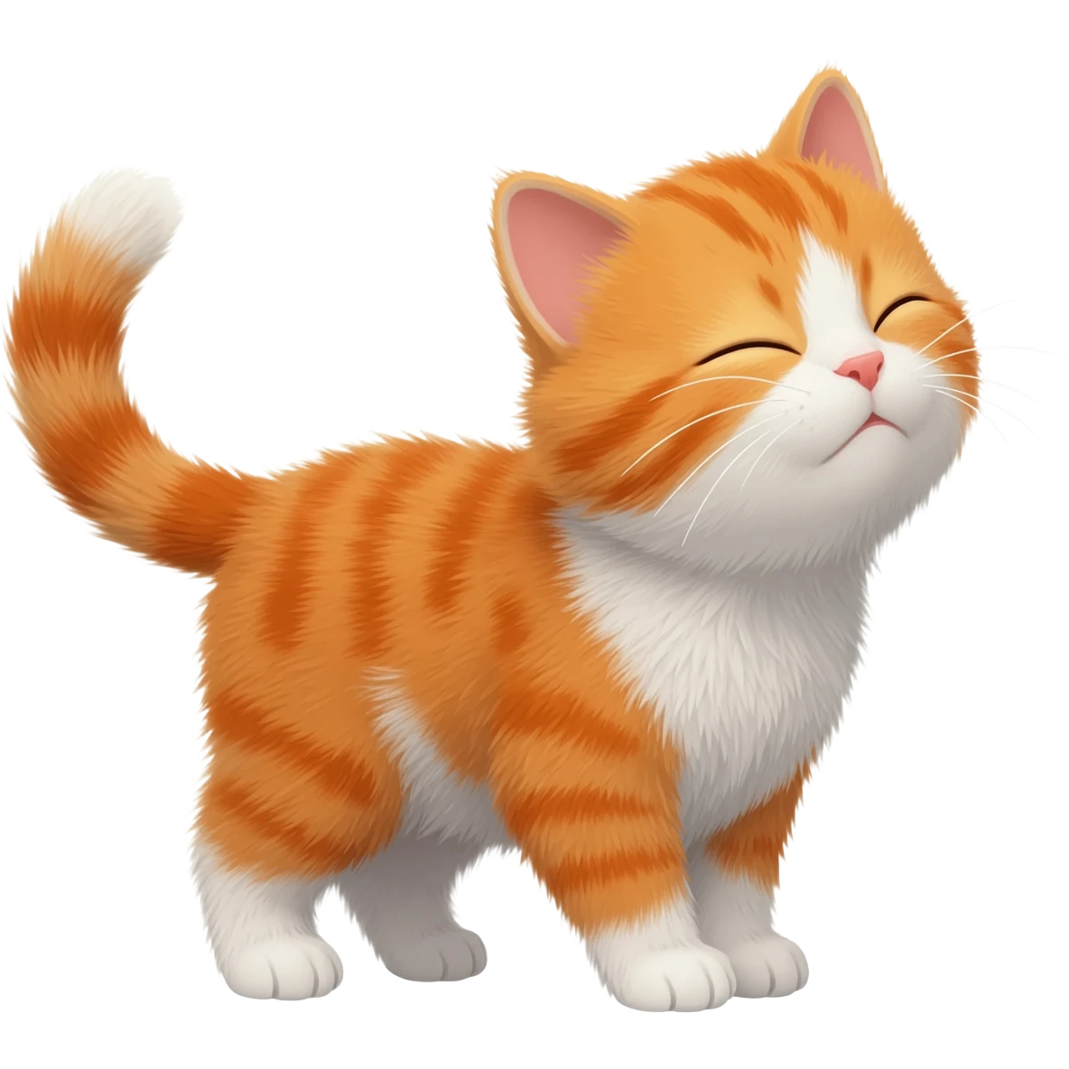 the kitten sneezes emoji