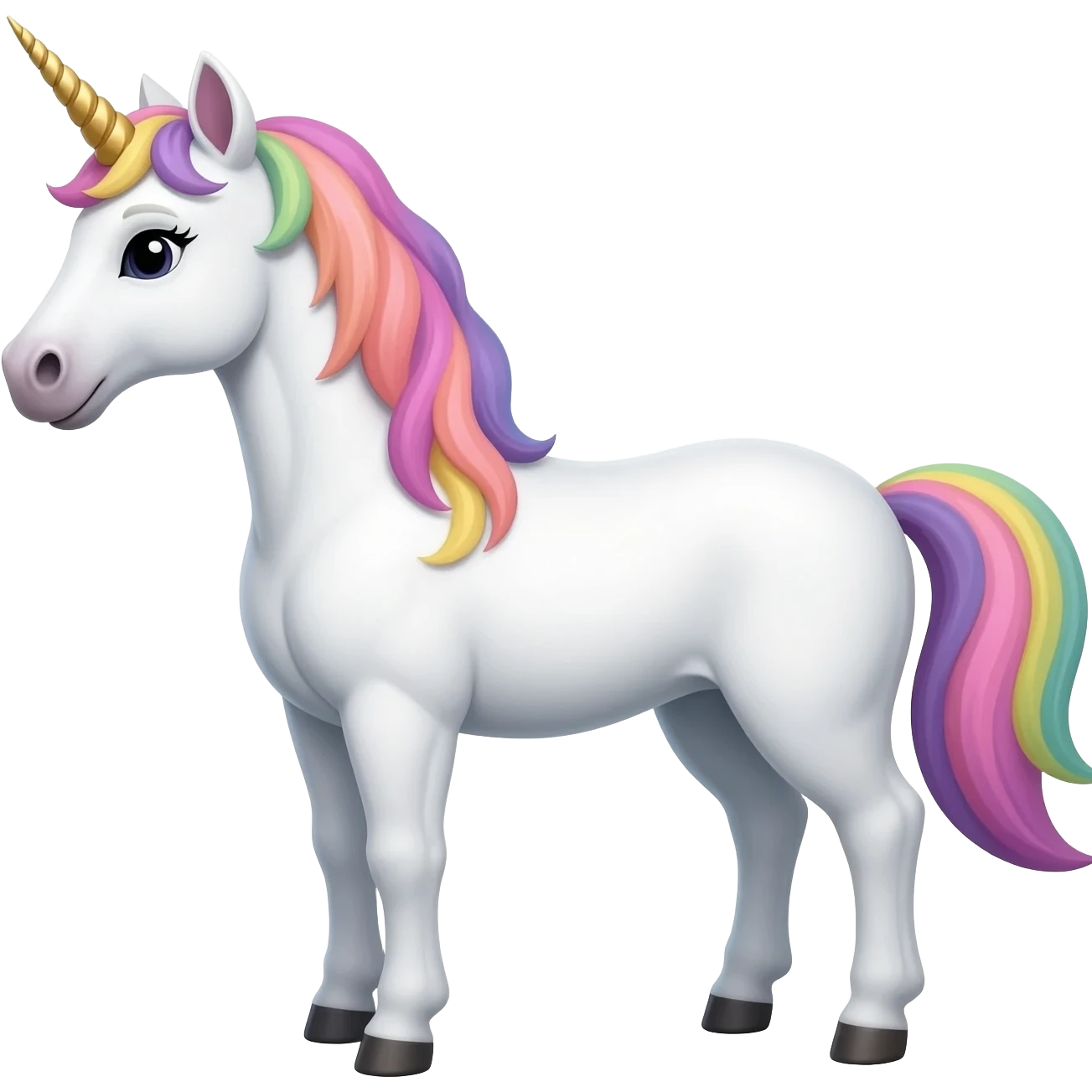 Licorne blanche emoji emoji