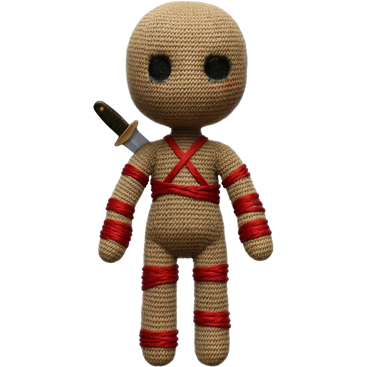 A voodoo doll emoji
