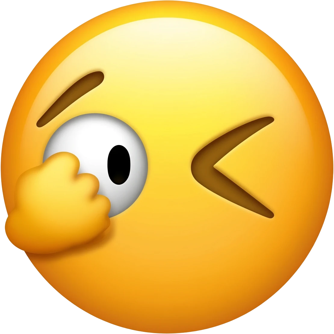 punched in eye sad emoji emoji