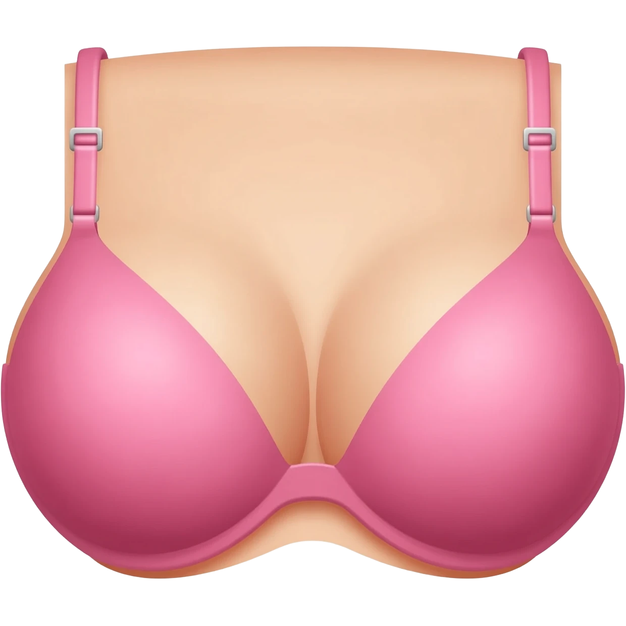 Titten im rosa bh als oberkörper portrait ohne gesicht sichtbare nippel emoji