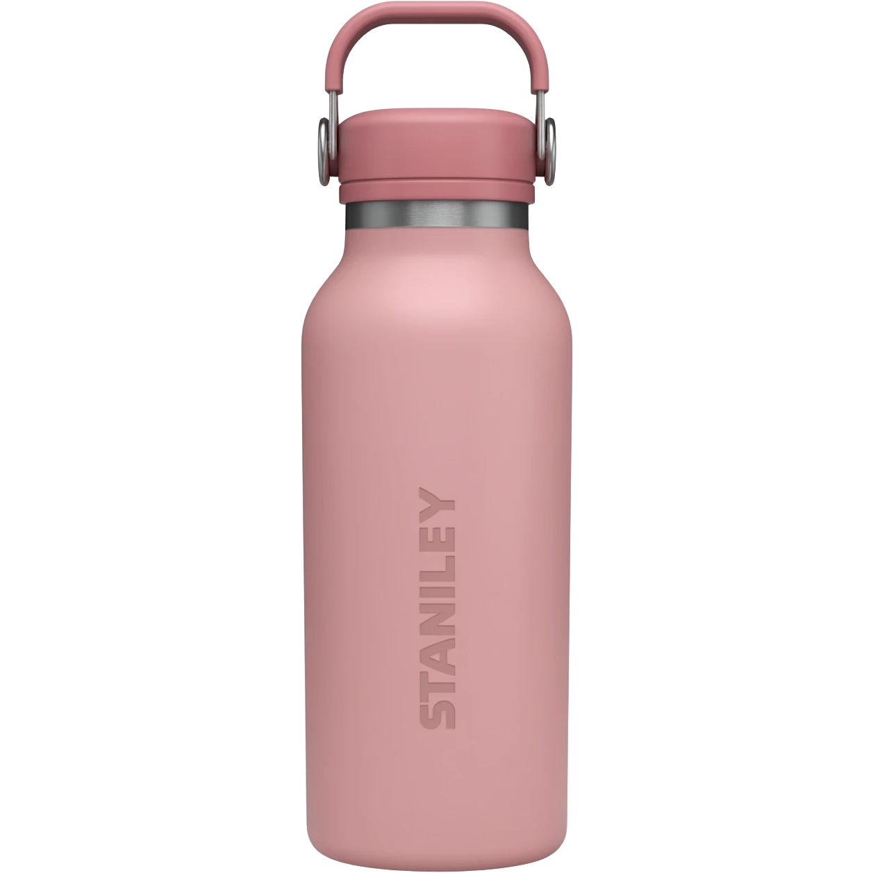 Свело розовая бутылочка stanley emoji