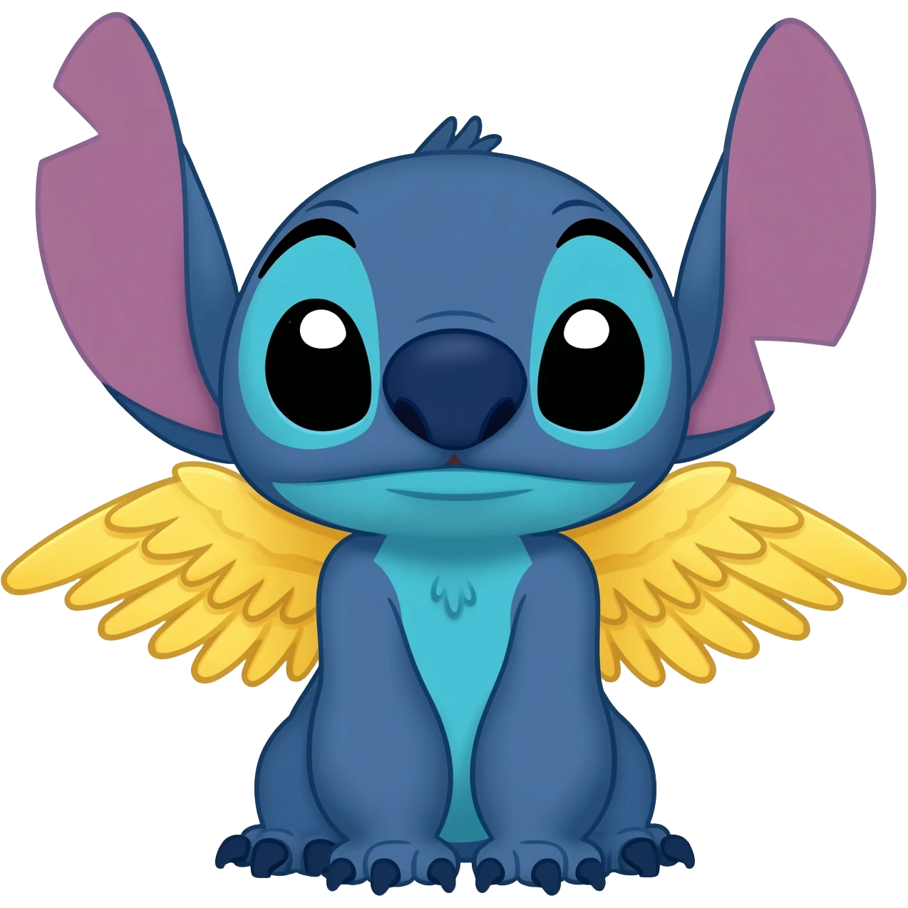 Stitch and Stitch Angel! emoji