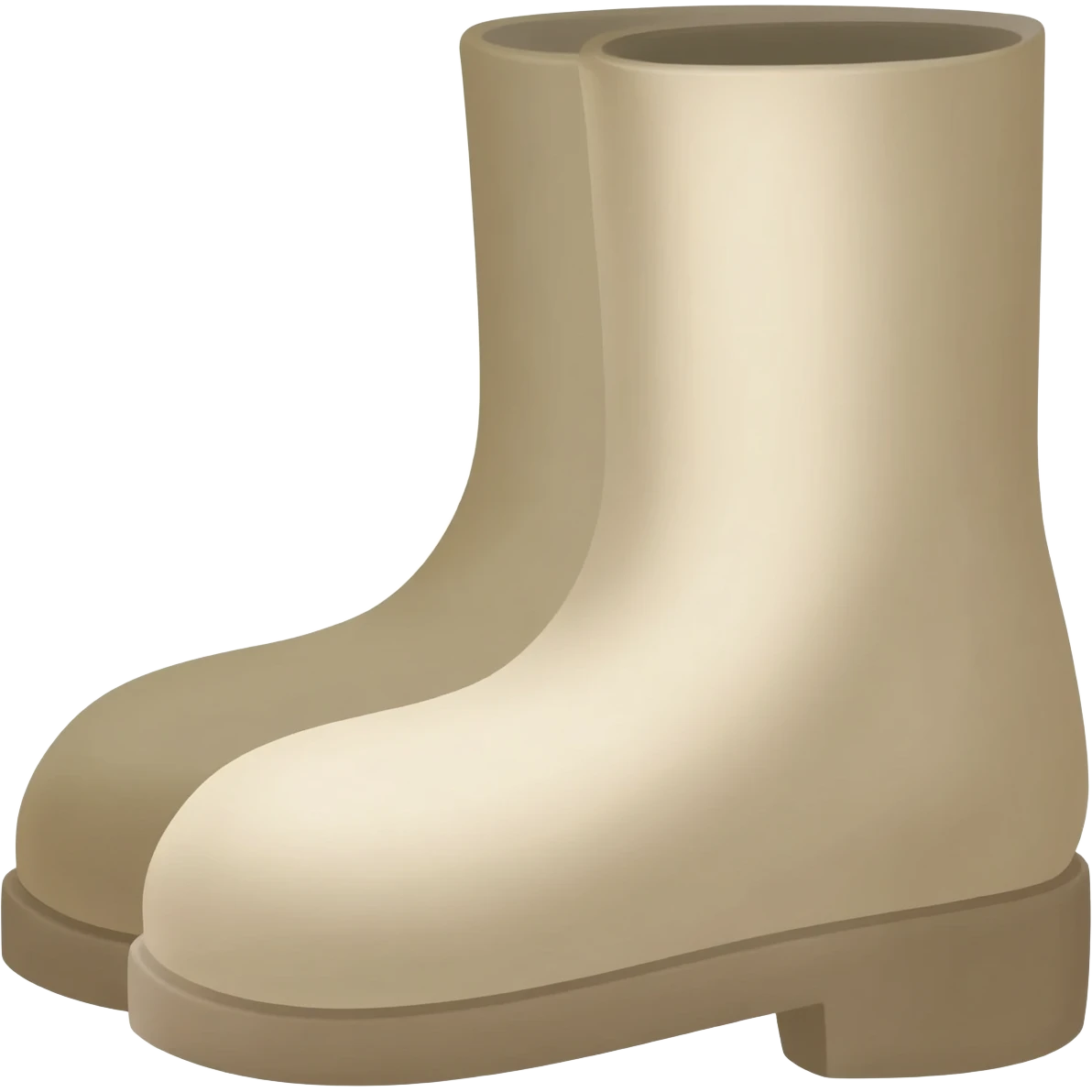Outline of boots emoji