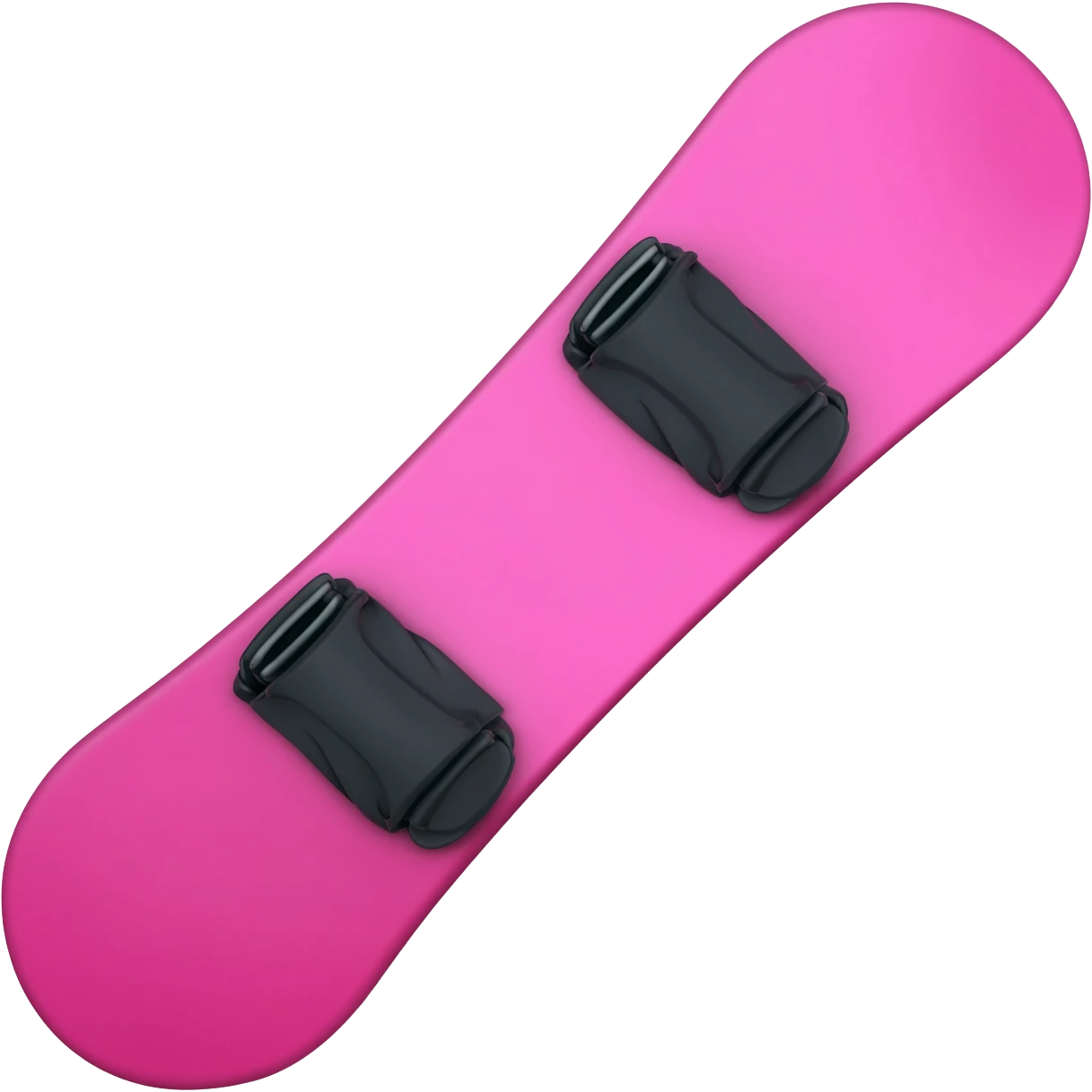 pink snowboarding emoji