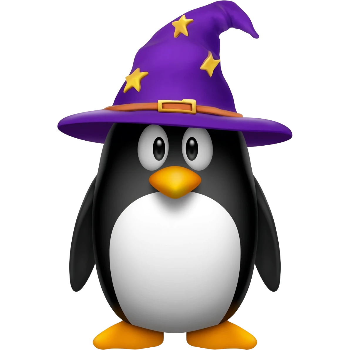 Penguin Wizard emoji