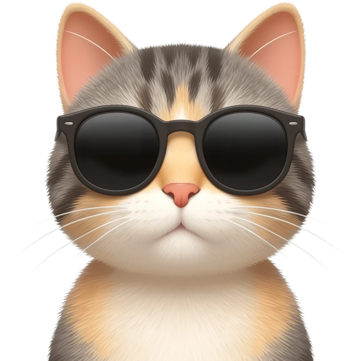 Cat wearing sunglasses emoji