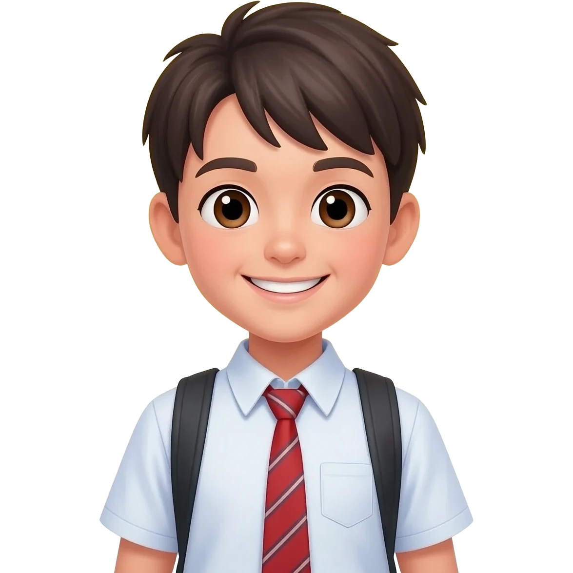 học sinh vui mừng tỏa sáng emoji