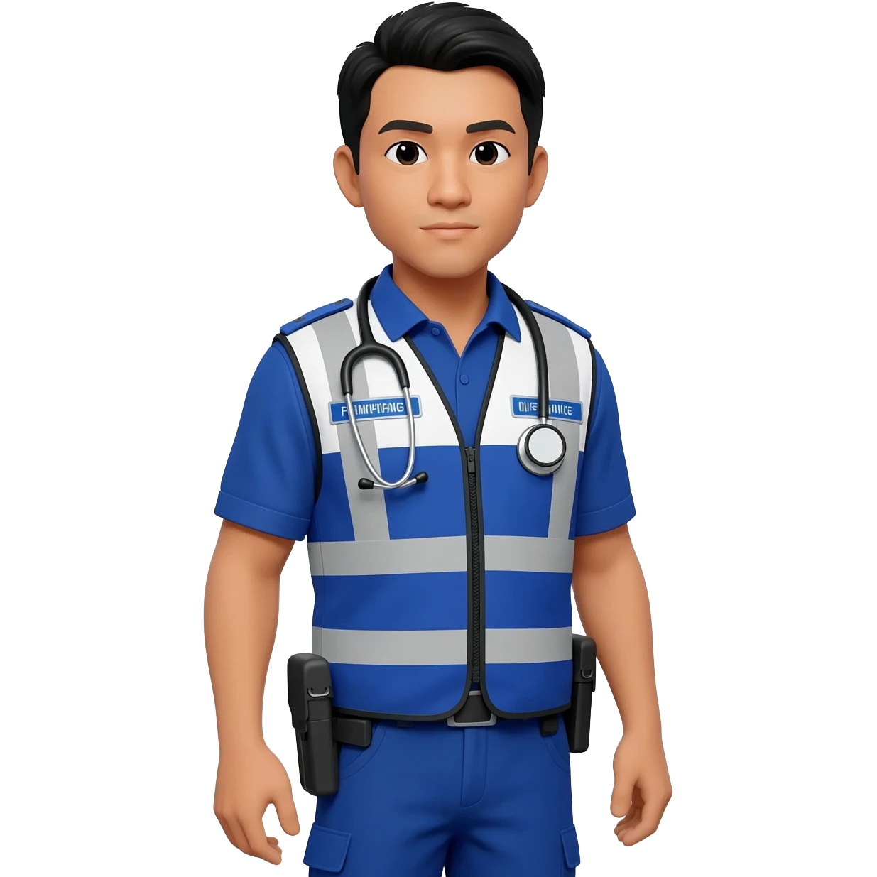 Filipino man paramedic uniform emoji