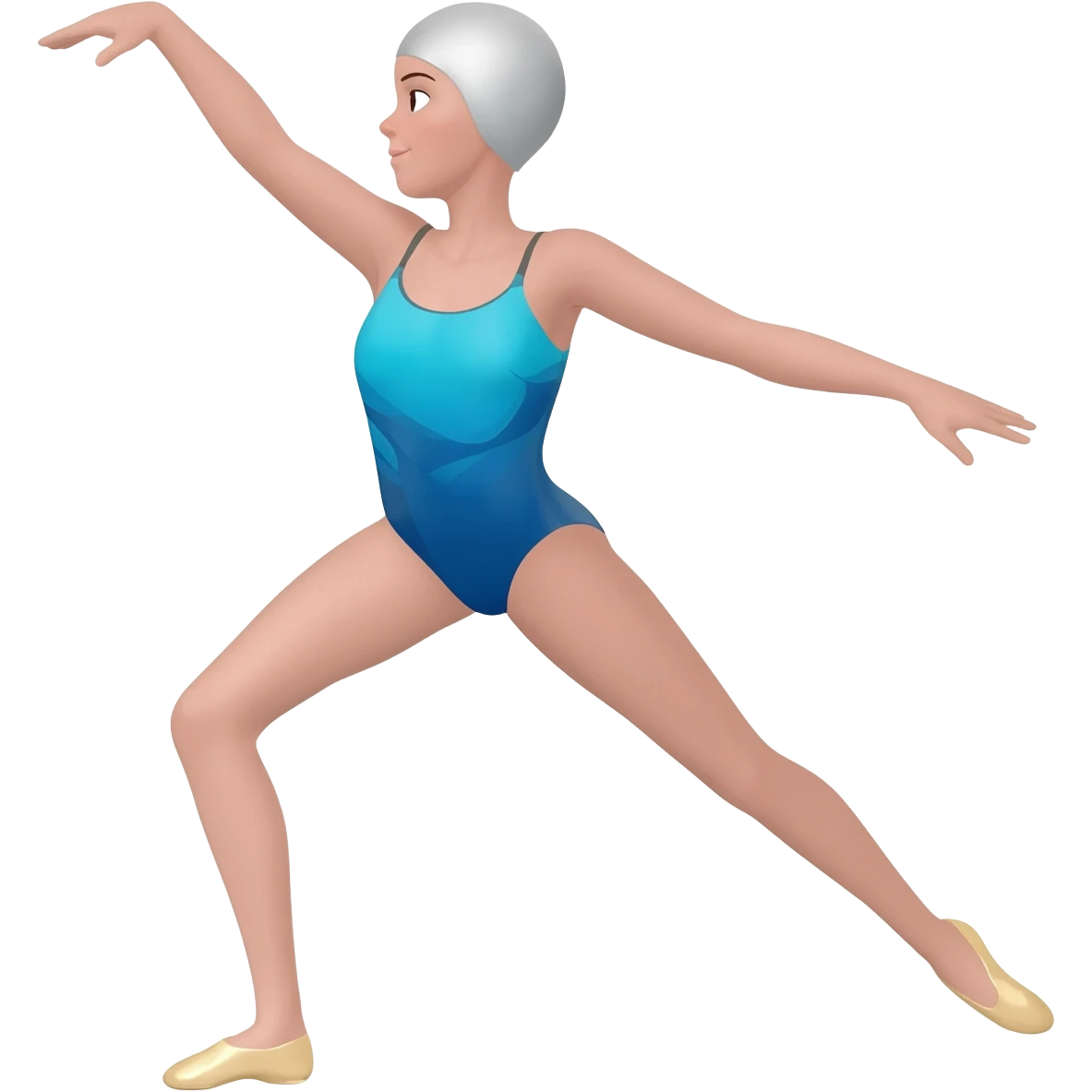 Synchronized swimmer emoji