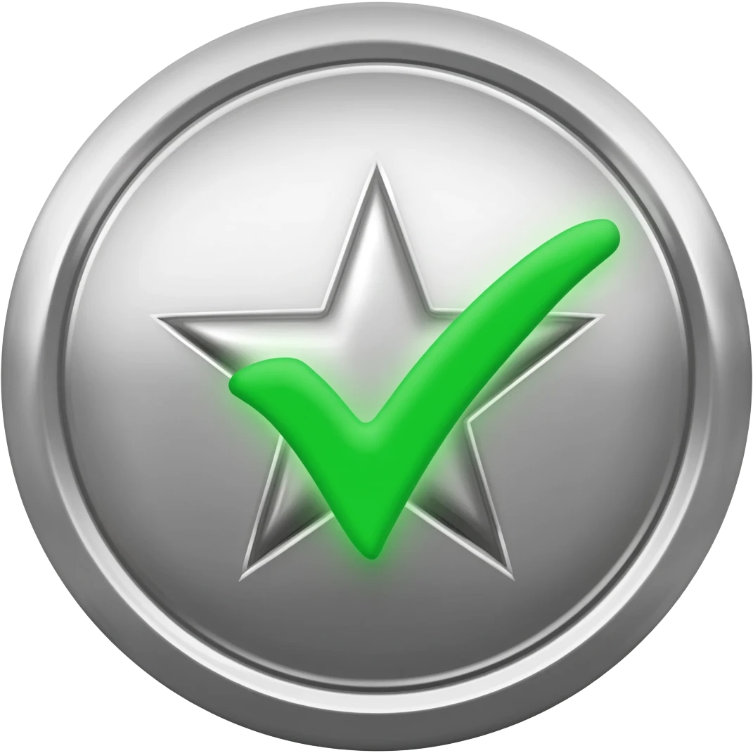 Verificación celeste emoji