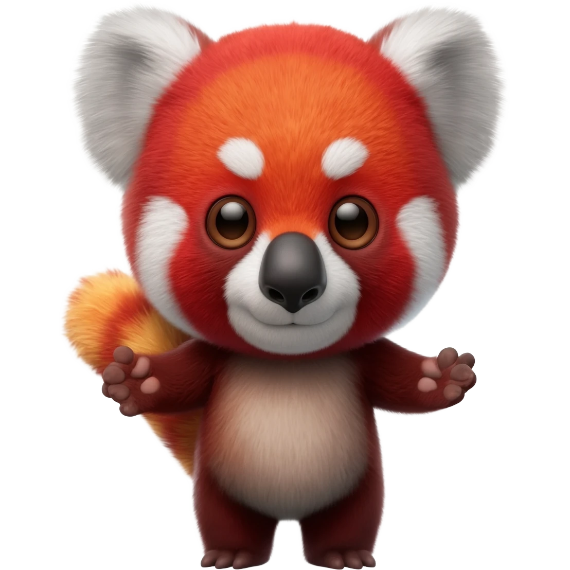 Koala-Minccino-Red-Panda-fusion-hybrid  emoji