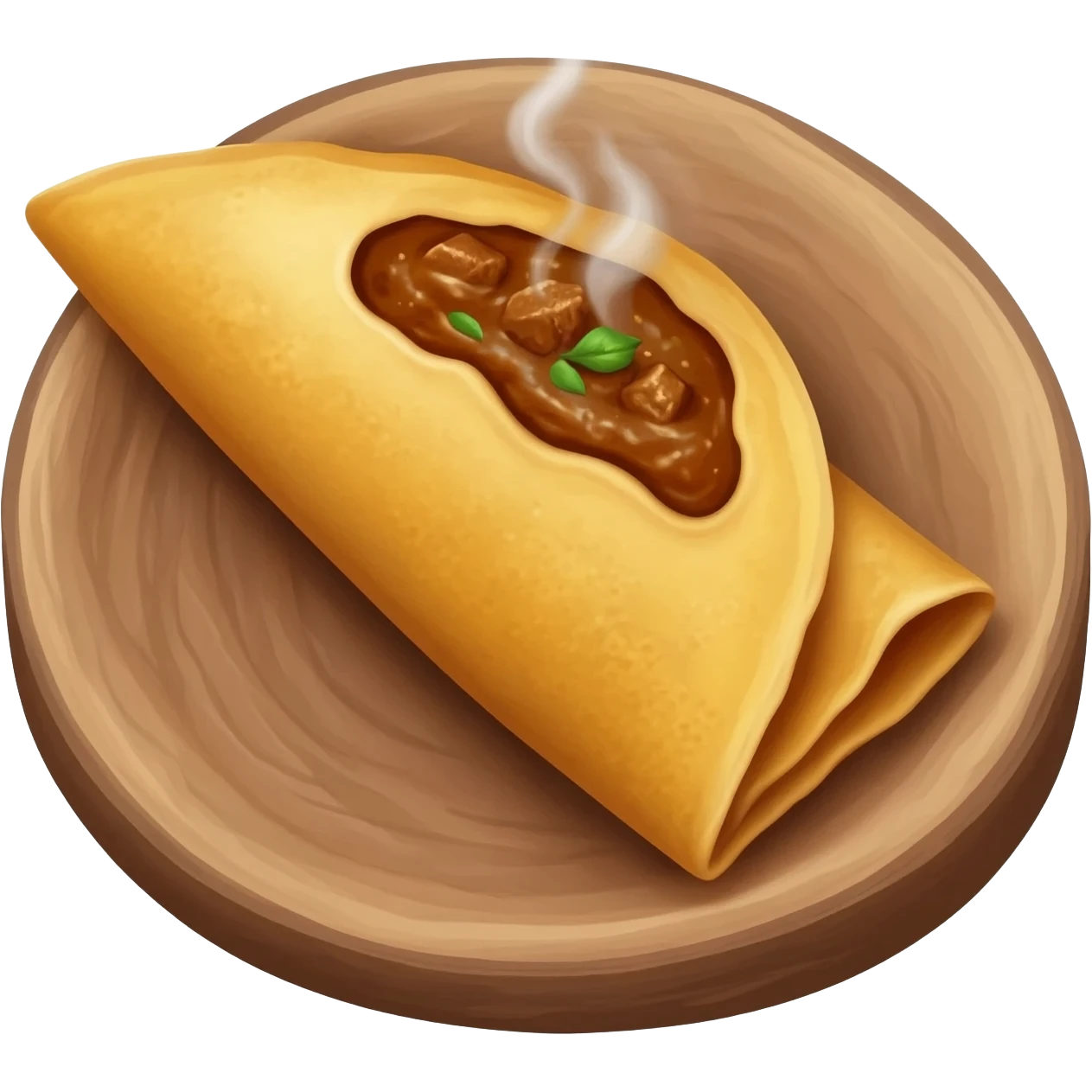 Sunday: Mutton Kurma with Dosa emoji