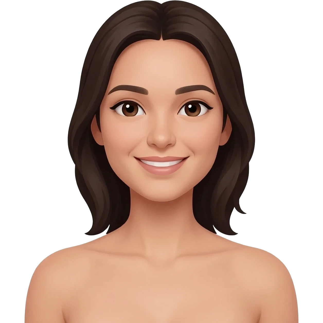 Naked woman emoji