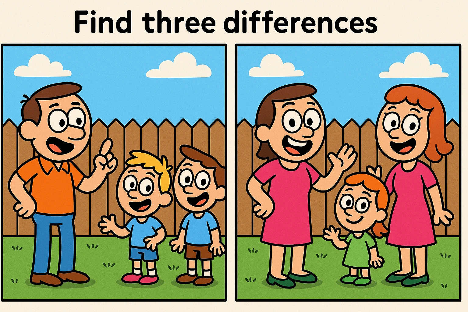 find three differences quiz emoji