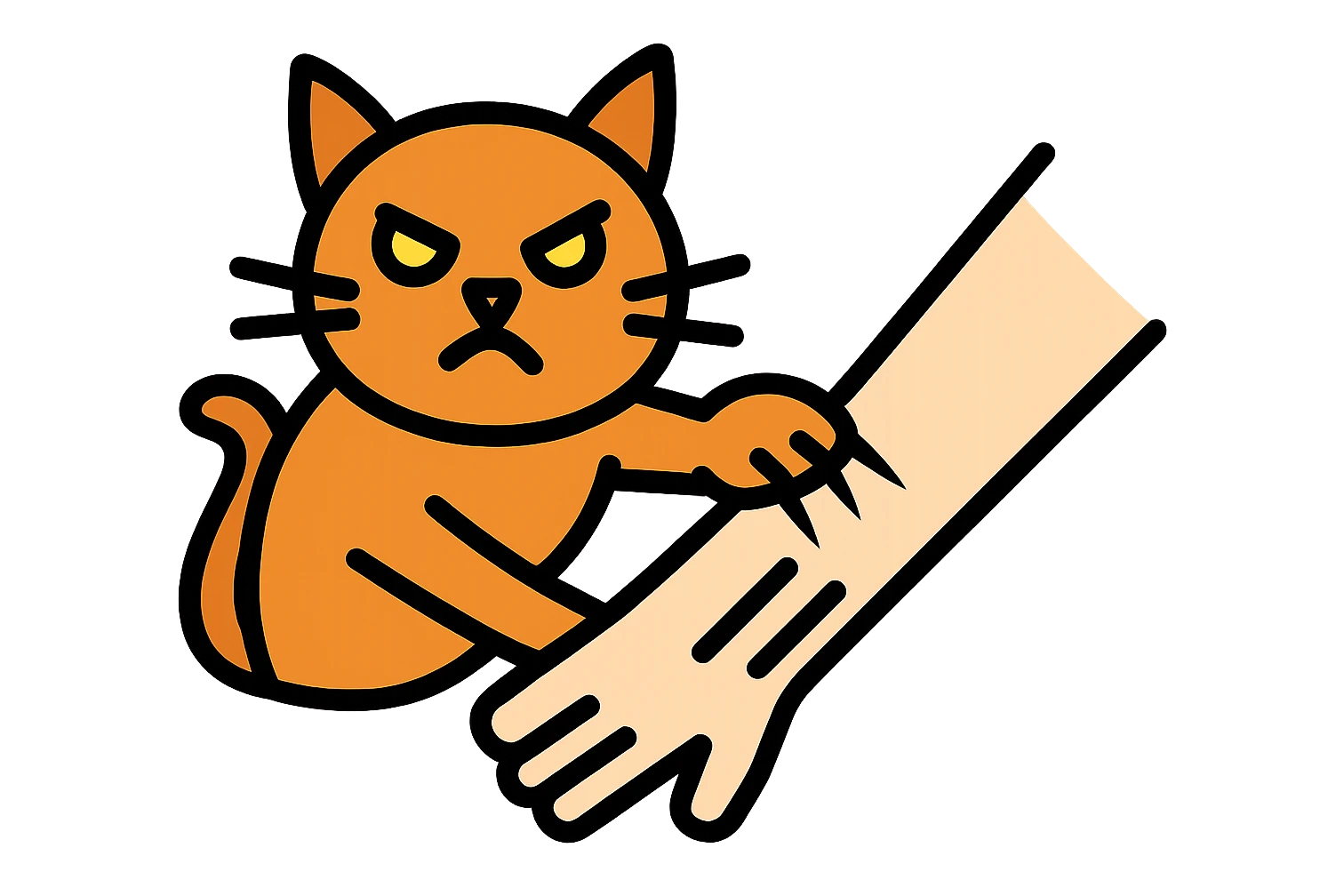 cat attack emoji