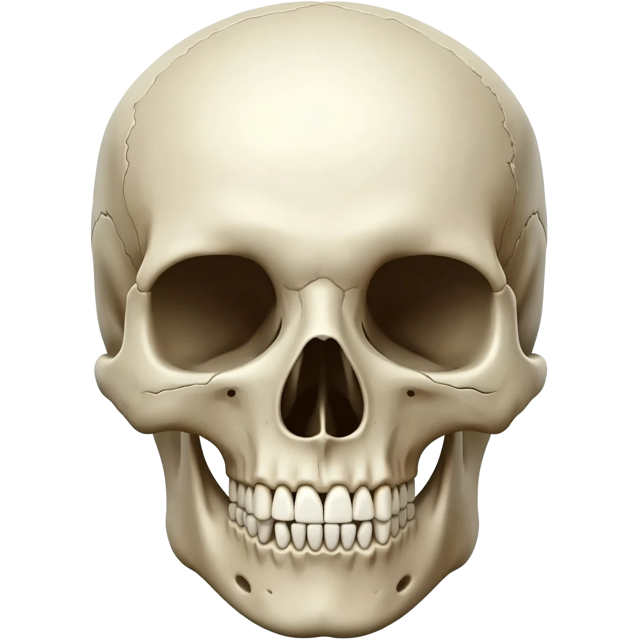 Skeleton head emoji