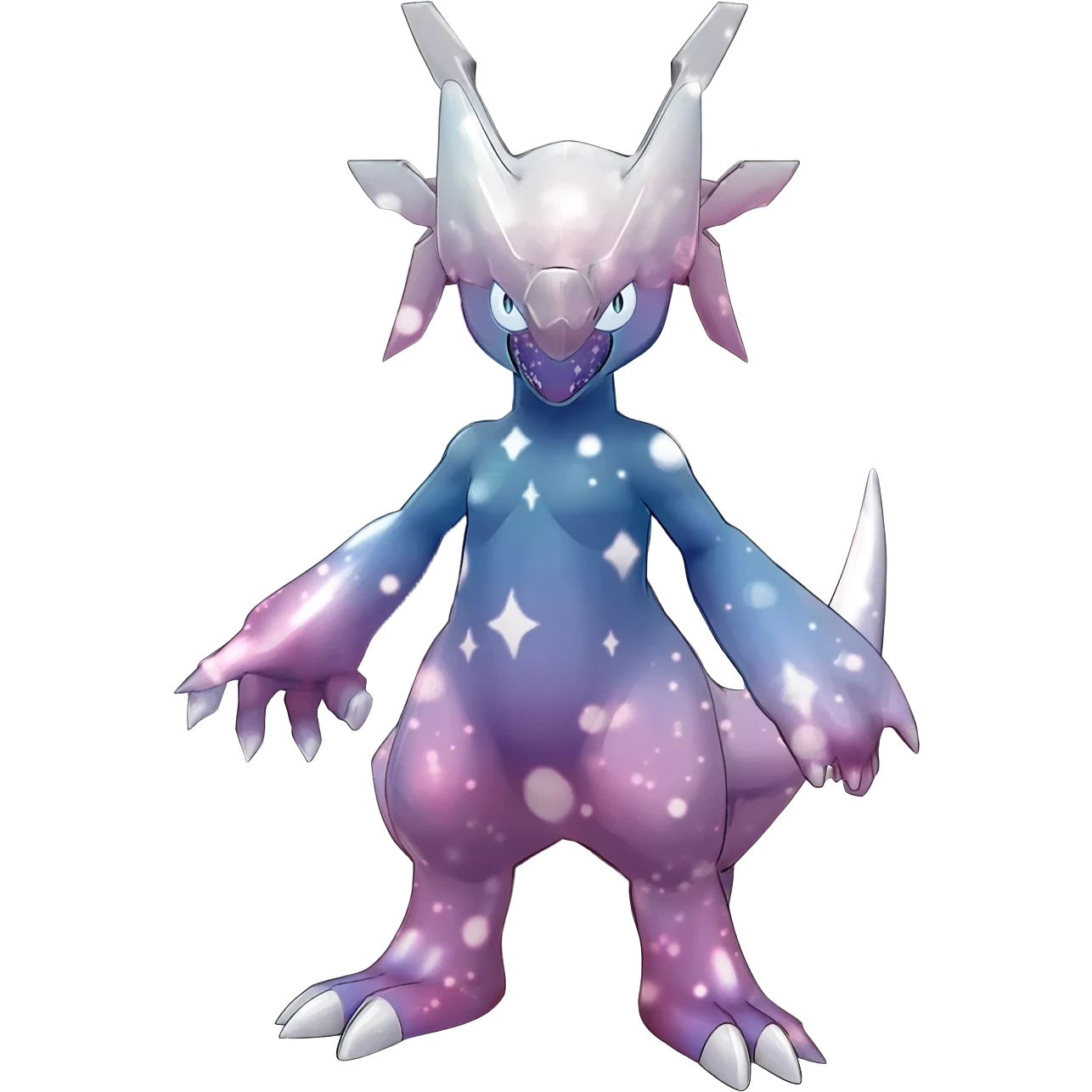 Shiny Starry Wishy Washy Nargacuga-Silvally-Absol-Digimon-fusion emoji