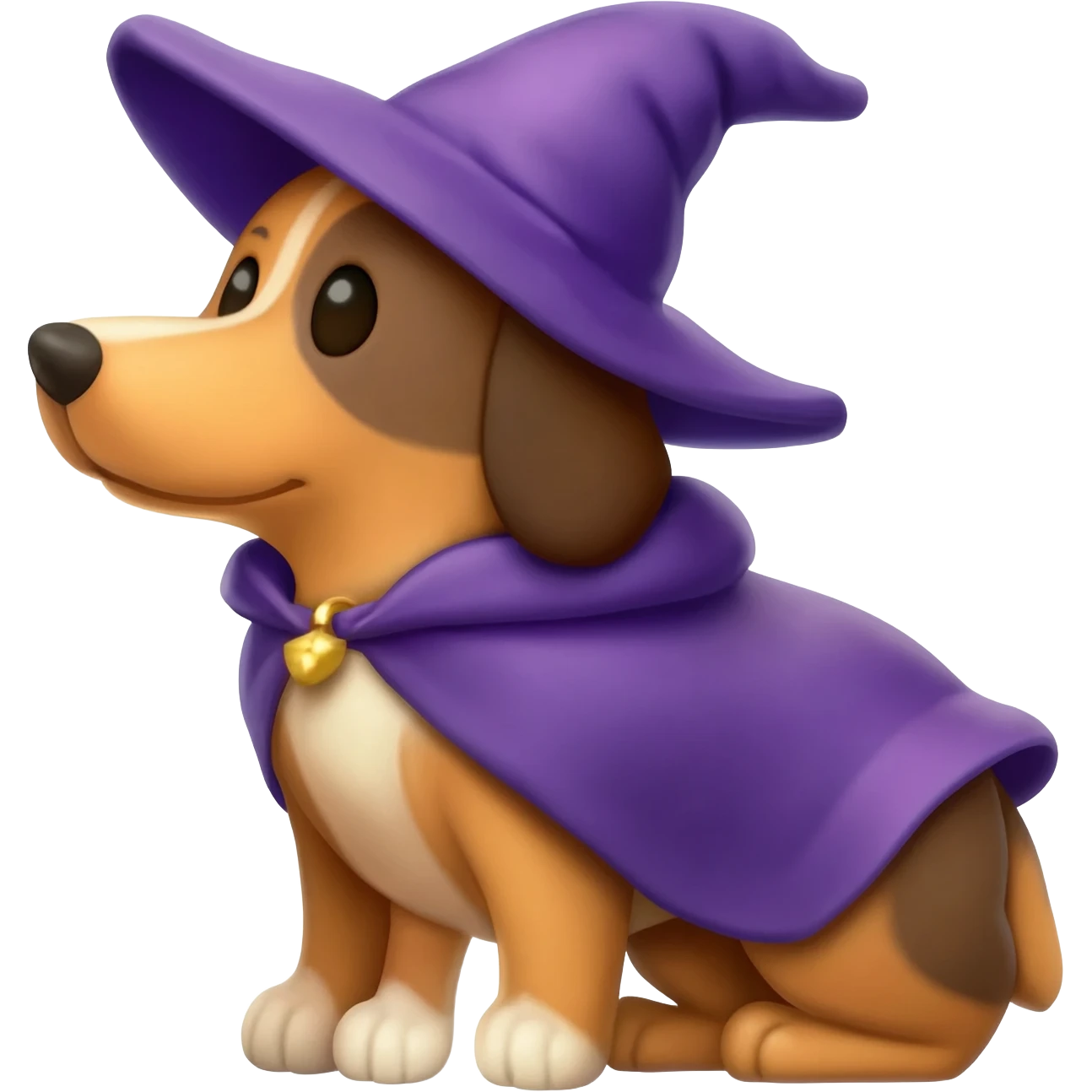 Dog wizard emoji